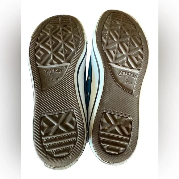 Converse Blue Sneakers women’s size 6.5 - Picture 4 of 6